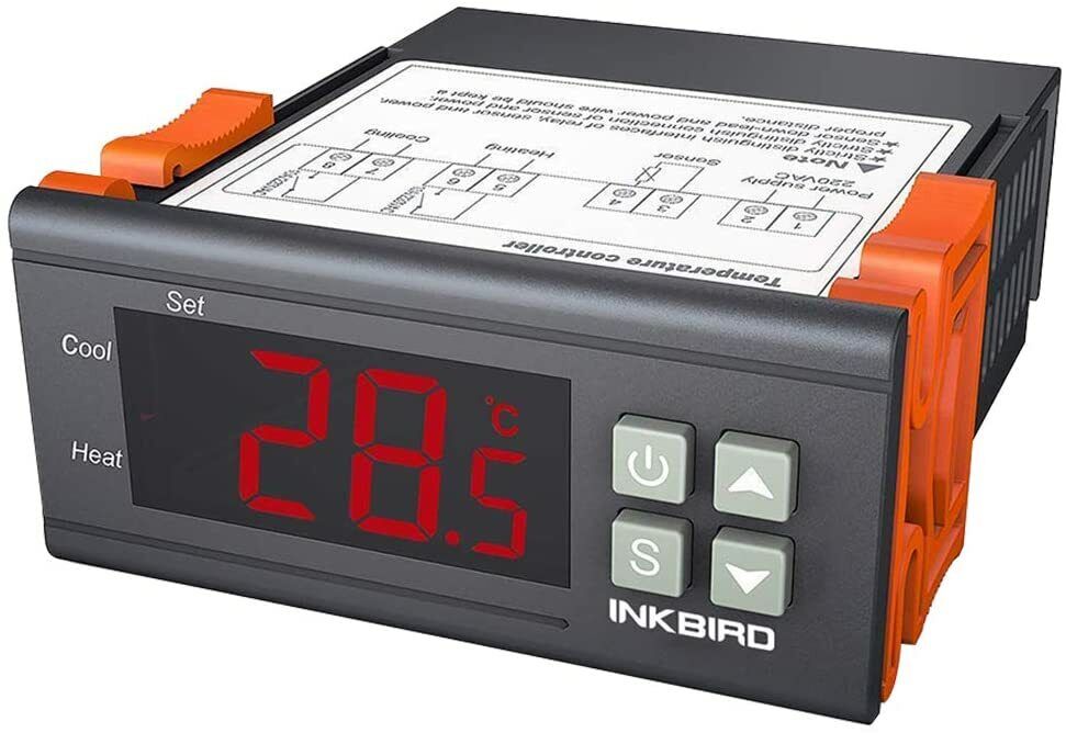 Inkbird Cooler Heater Temperature Controller 110V Smart Thermostat -50-210°F C/F