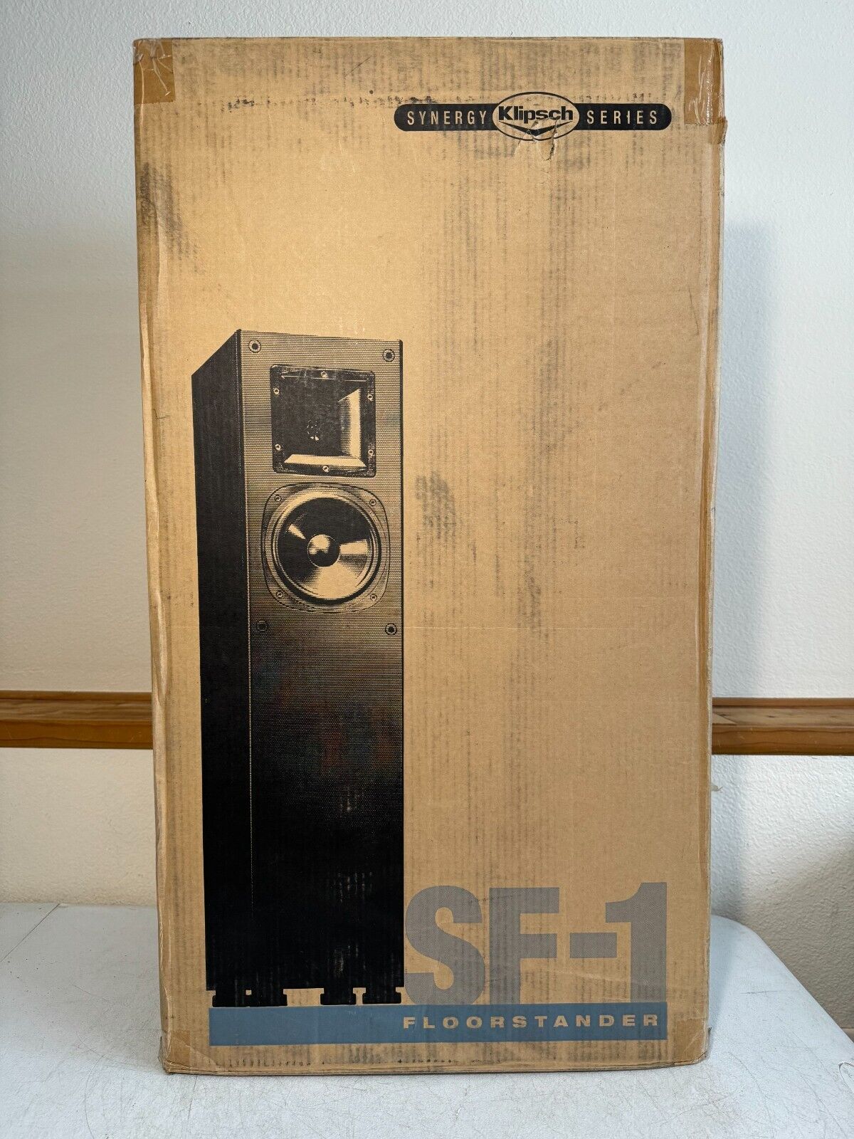 Klipsch Synergy SF-1 Tower Speakers Home Theater Audiophile Vintage - NEW SEALED