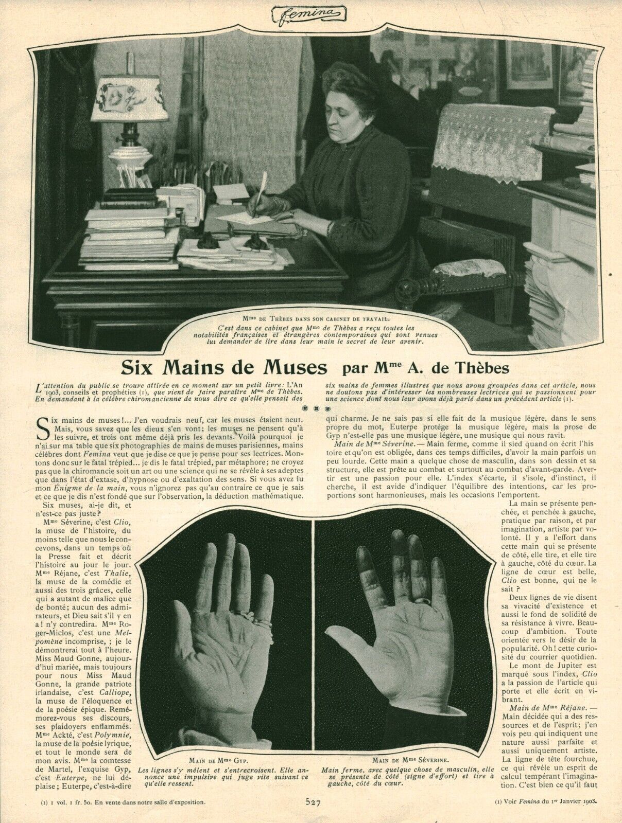 1903 Double Sided Magazine Hand Read Antique Document