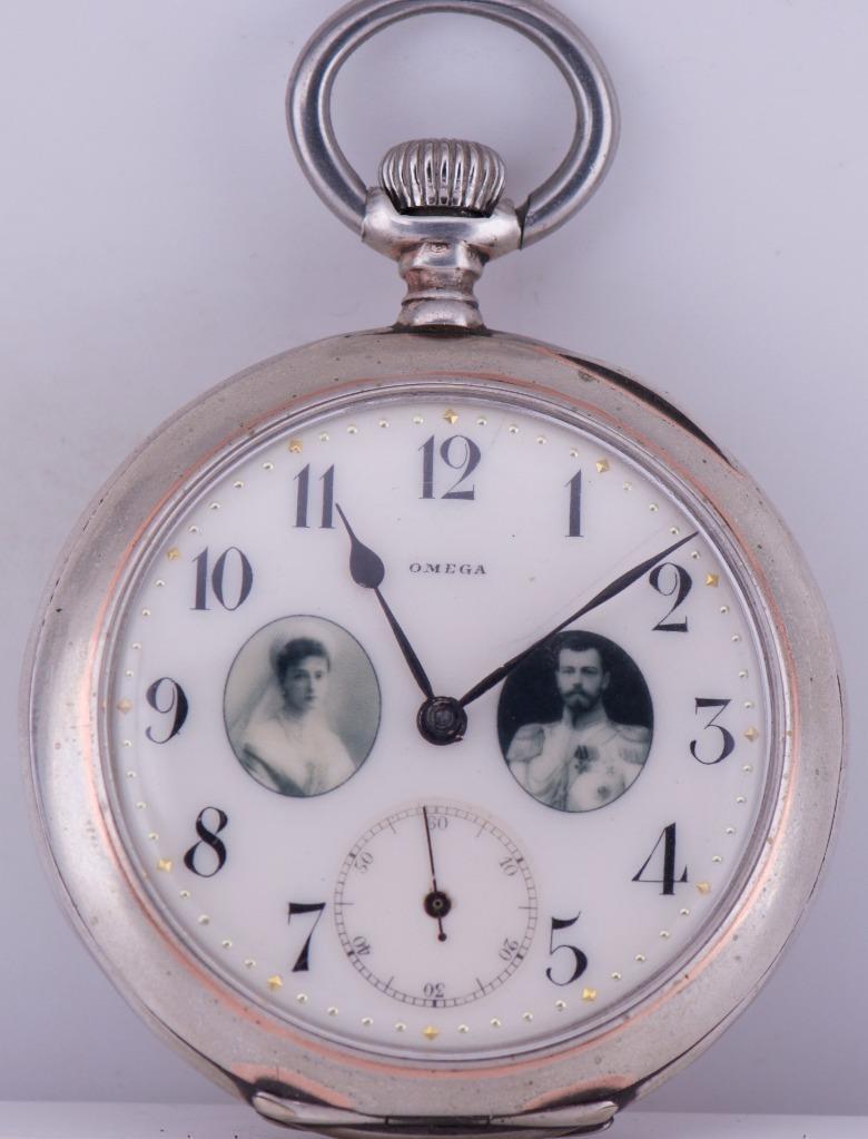 Antique Omega Silver Pocket Watch Imperial Russ Tsar Era Officer\'s Award c1912