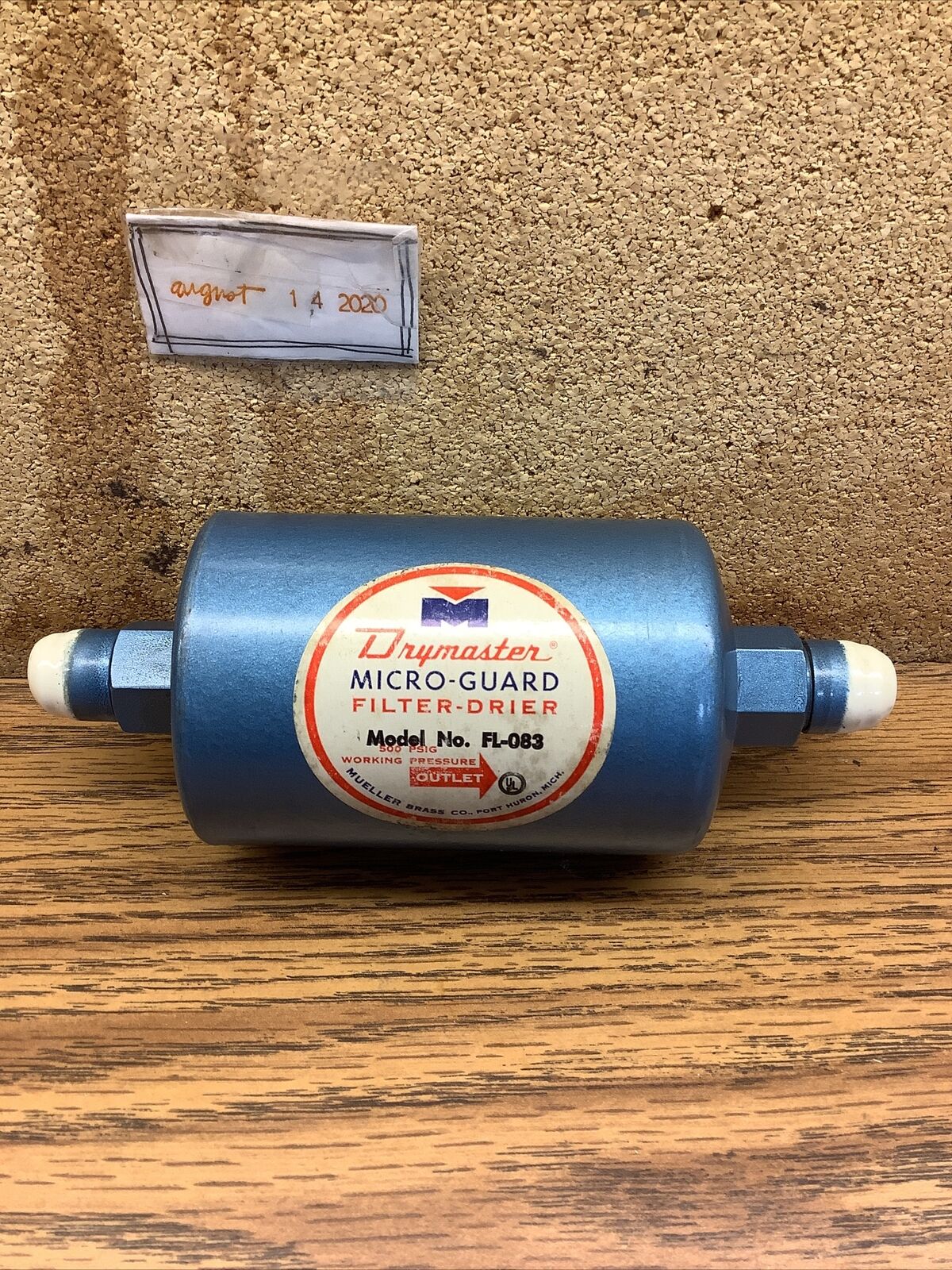 NOS Antique Drymaster FL-083 Micro Guard Filter Dryer