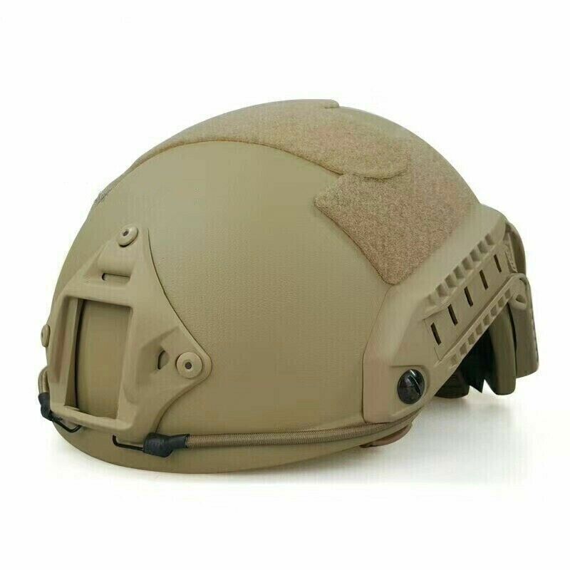 US InStock Tactical Helmet Green Black Level 3 Bulletproof UHMWPE Ballistic IIIA