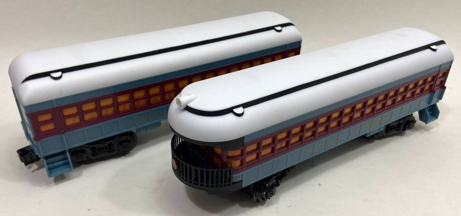 Lionel The Polar Express Ready to Play Replacement Passanger & Observation Car