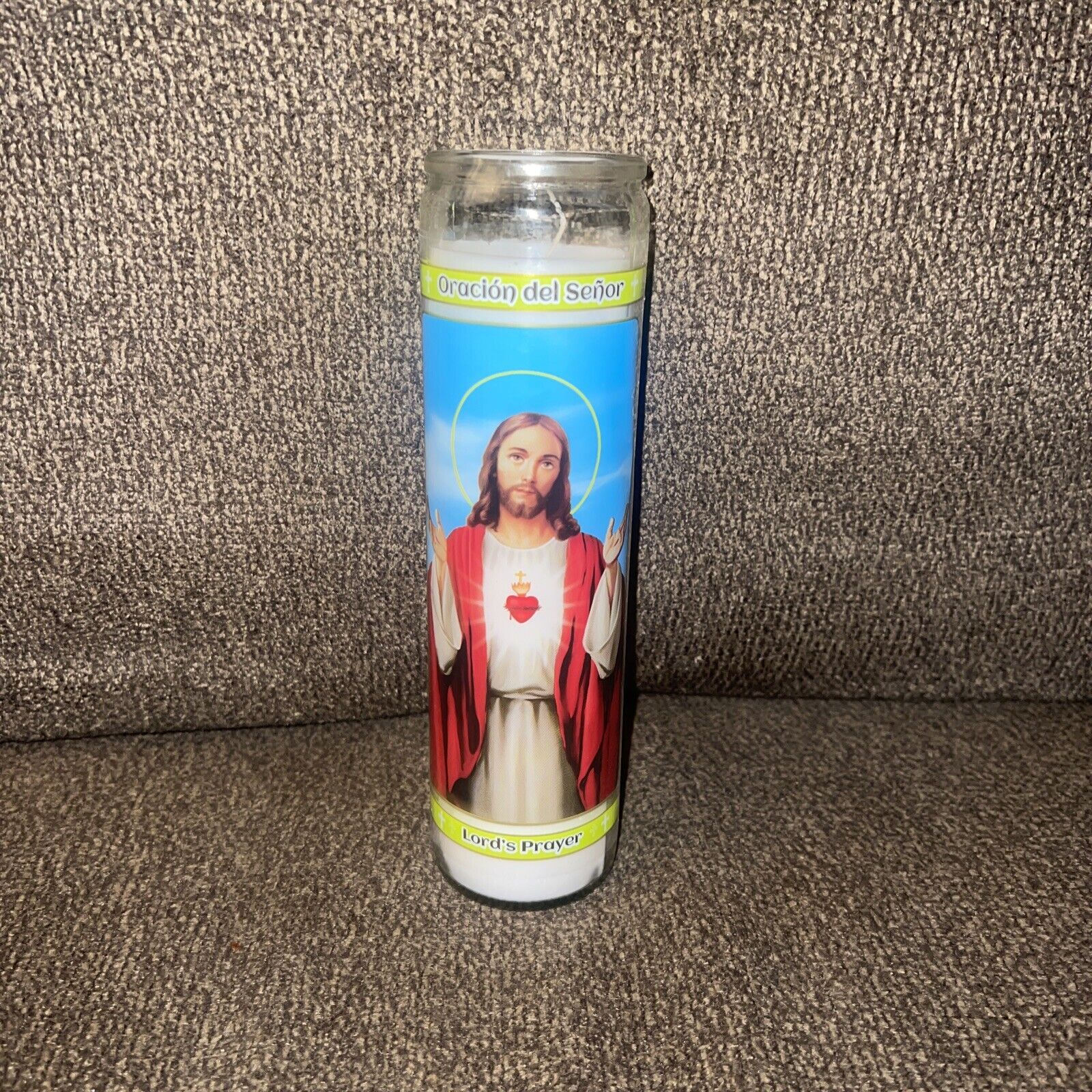 Lord's Prayer Candles Unscented 2