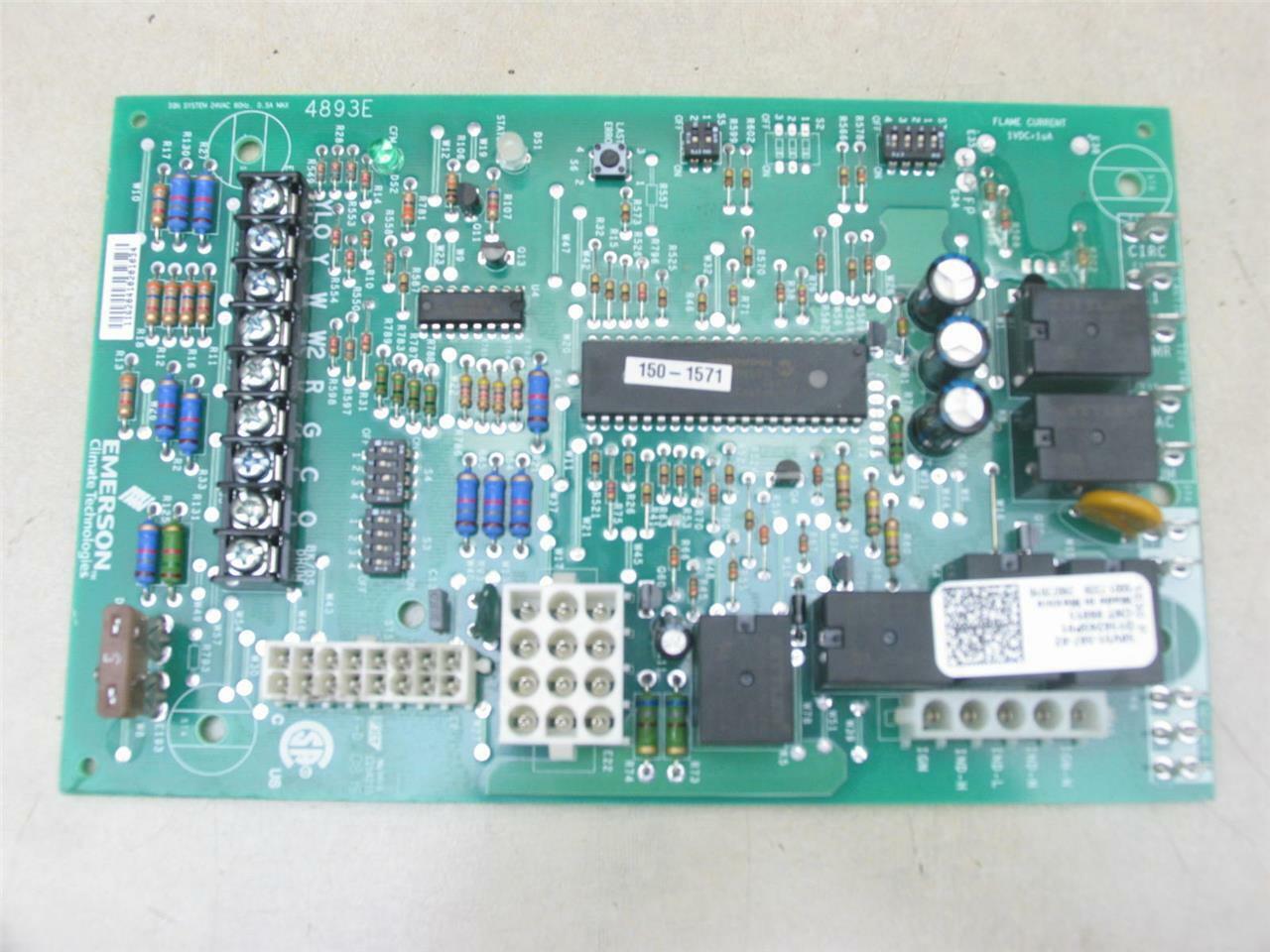 Trane Emerson 50V51-507-02 Furnace Control Circuit Board D156245P01 CNT06015