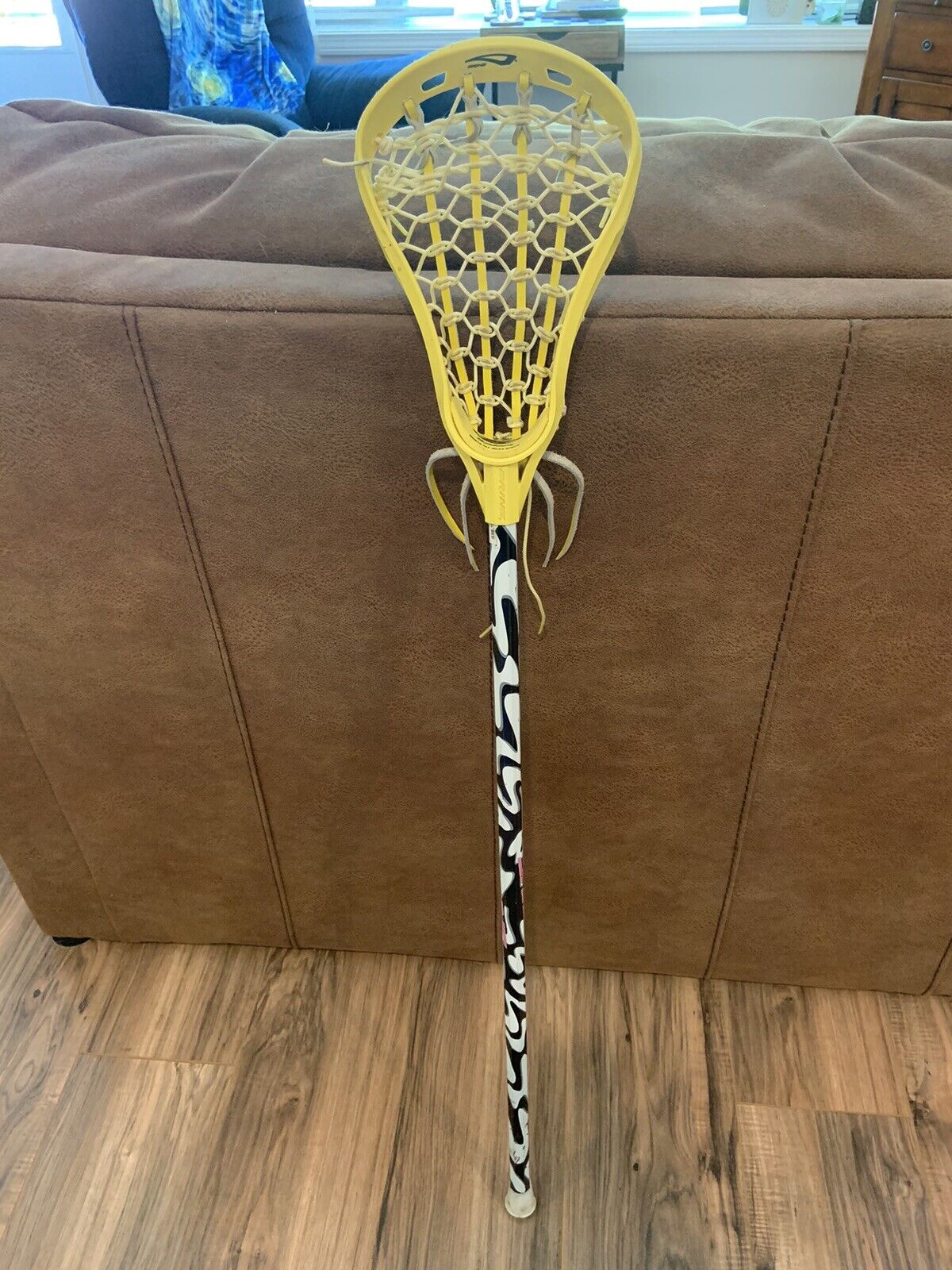 Brine Typhoon Lacrosse stick Yellow 42 1/2”