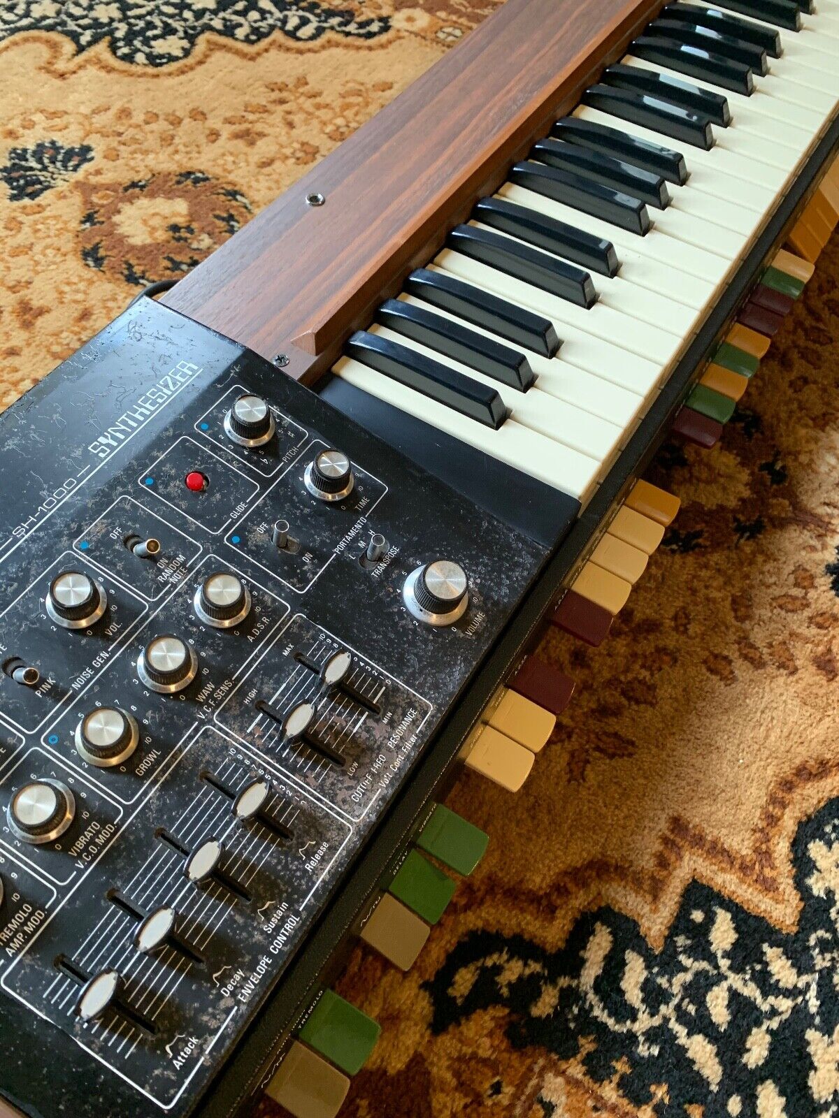 1973 Vintage Roland SH-1000 Analog Synthesizer Japanvintage freeshipping