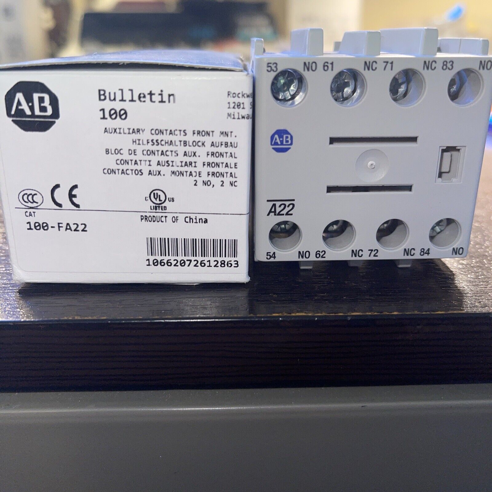 Allen-Bradley 100-FA31 Auxiliary Contact