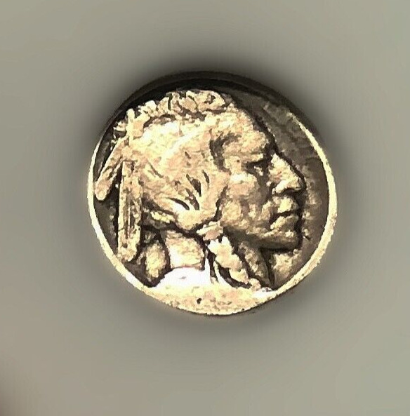 antique Nickel Buffalo 1915 1915p Coin Cent 5c coin