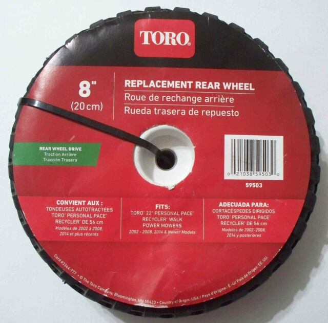 Toro Rear Mower Wheel - 8\
