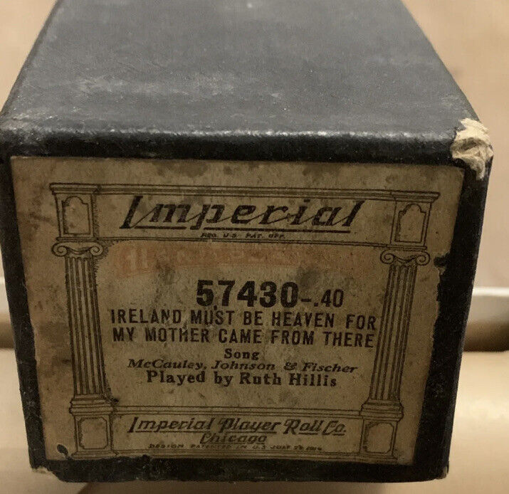 Imperial Player “Ireland Must Be Heaven for my Mother Came From There \