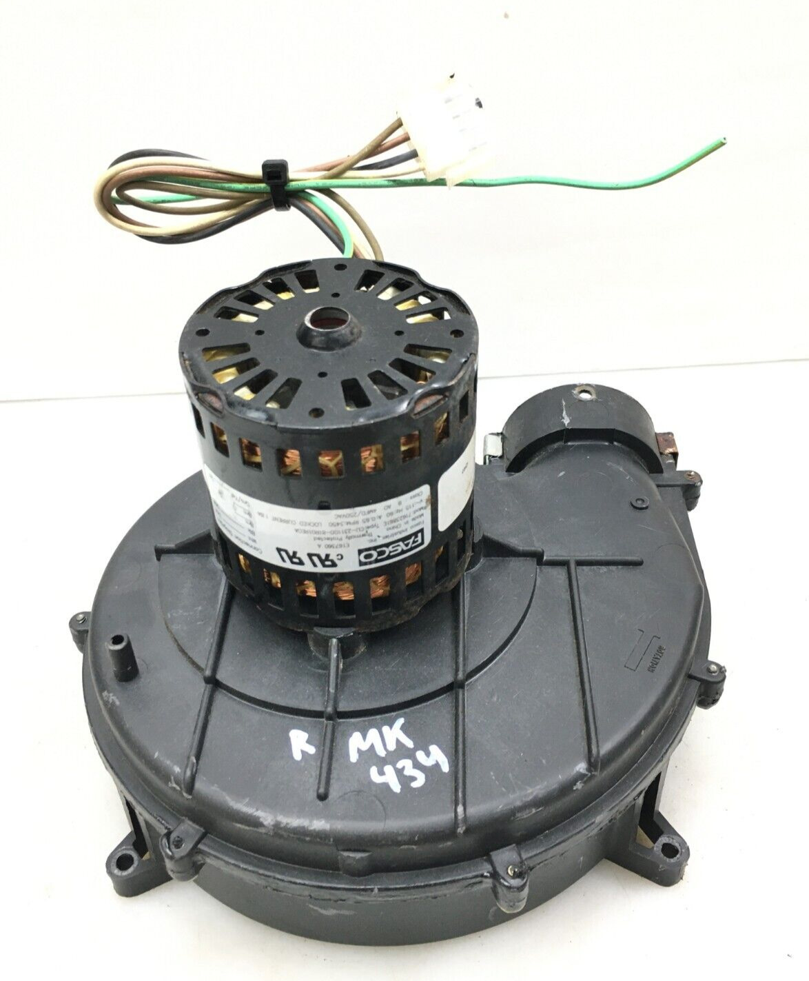 FASCO 7062-3861 Inducer Blower Motor Assembly 70-24033-01-13 used refurb #RMK434