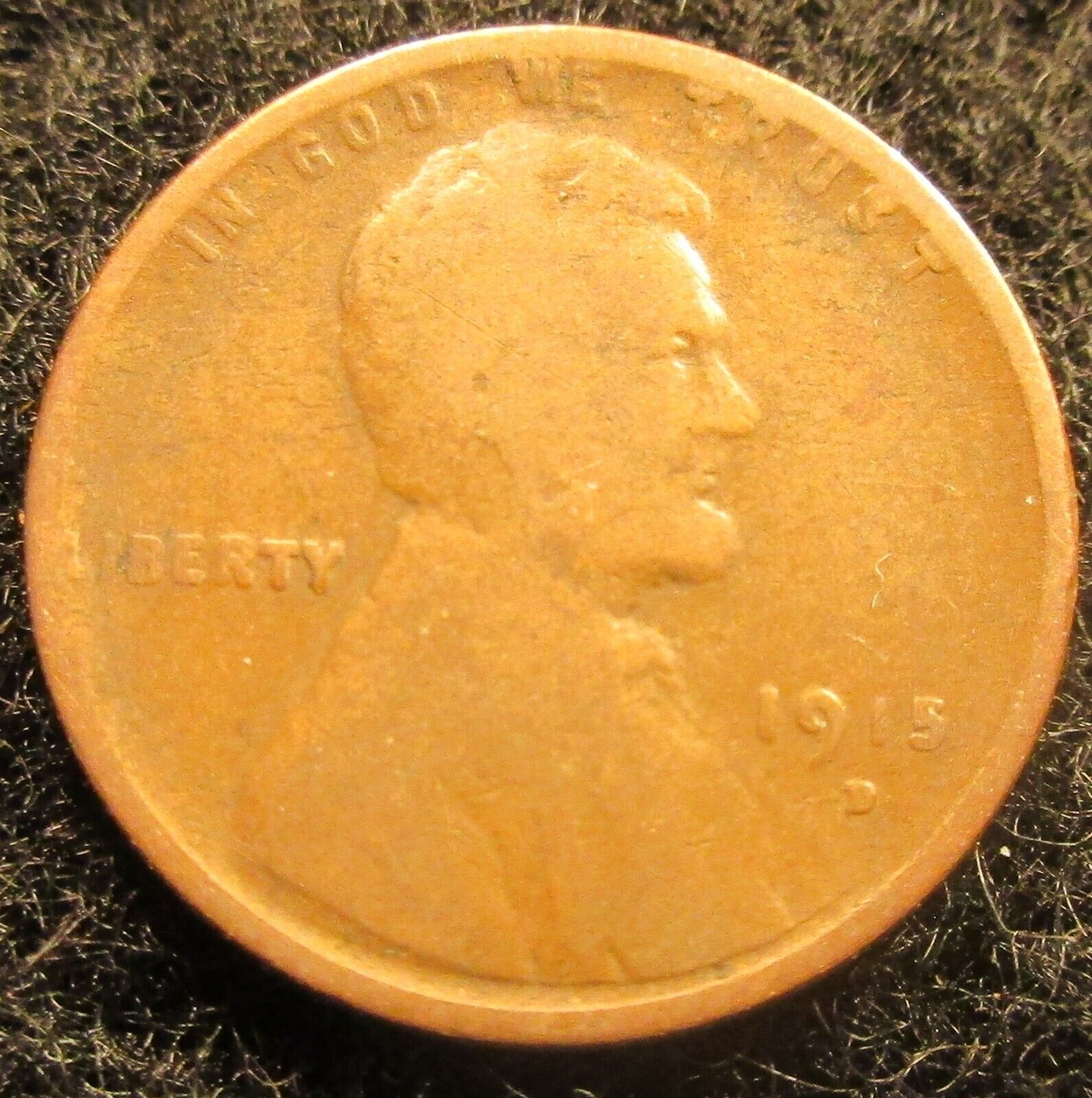 1915-D Lincoln Wheat Cent    Wheat Penny    Pure Filler  Coin     1292410
