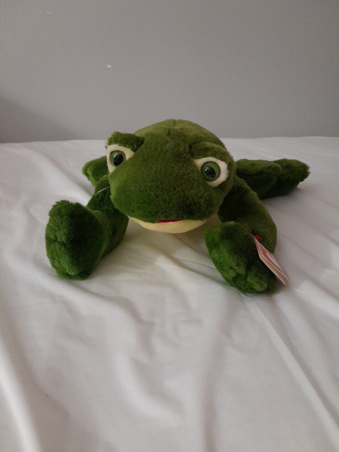 Vintage Rare 1991 TY Beanie Baby Freddie The Frog 14 Inch, Very Rare