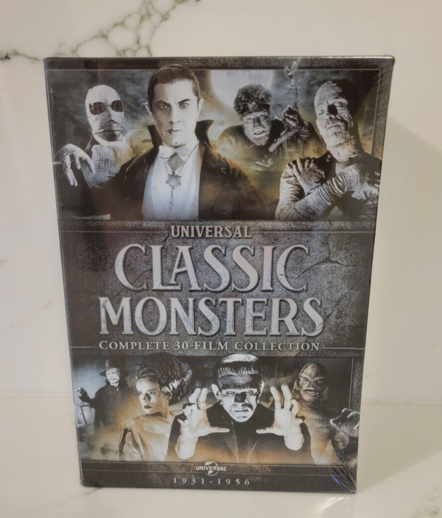 Universal Classic Monsters Complete 30-Film Collection DVD Edgar Barrier *NEW*