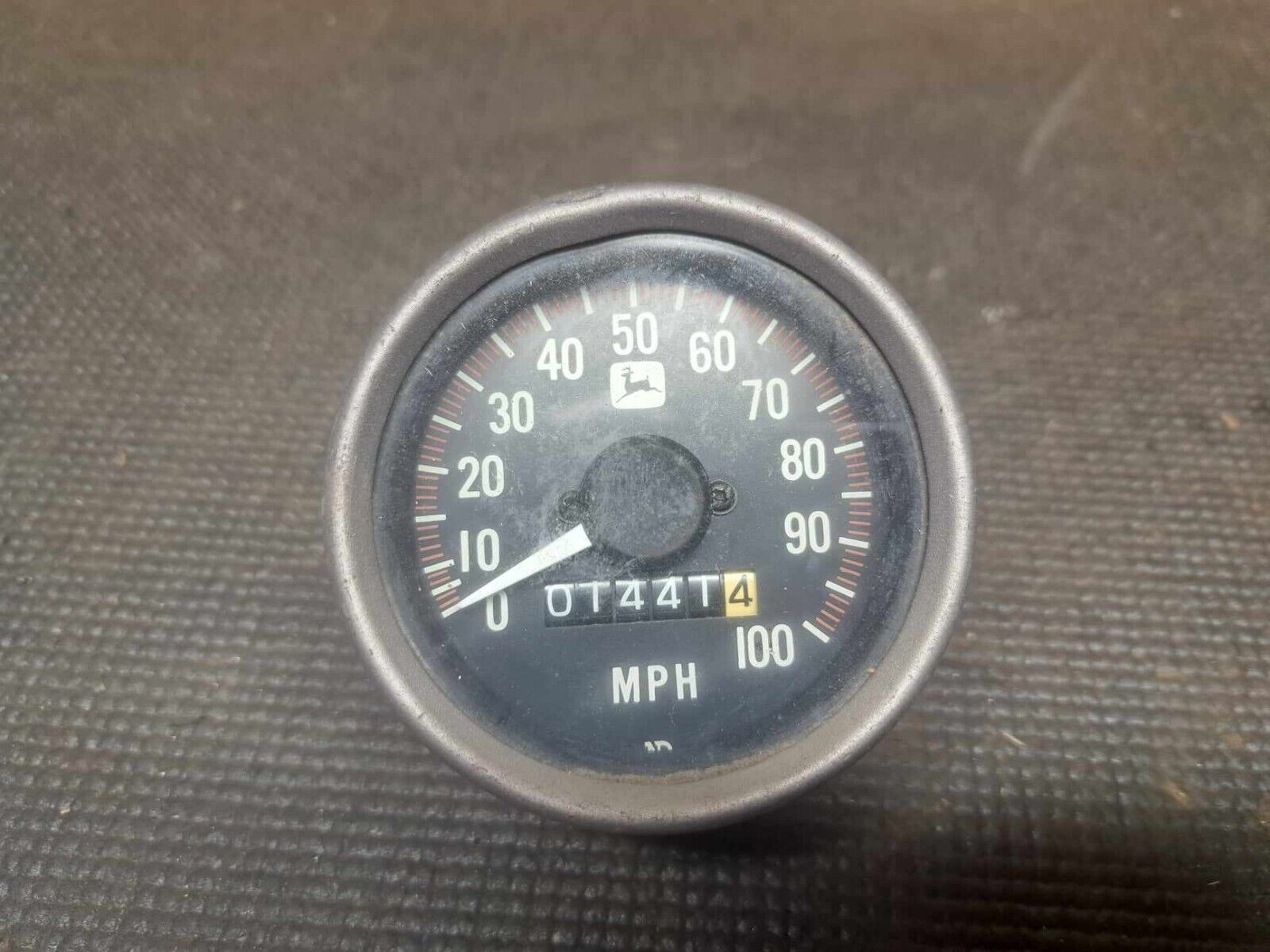 Vintage John Deere Snowmobile Speedometer 1441 Miles