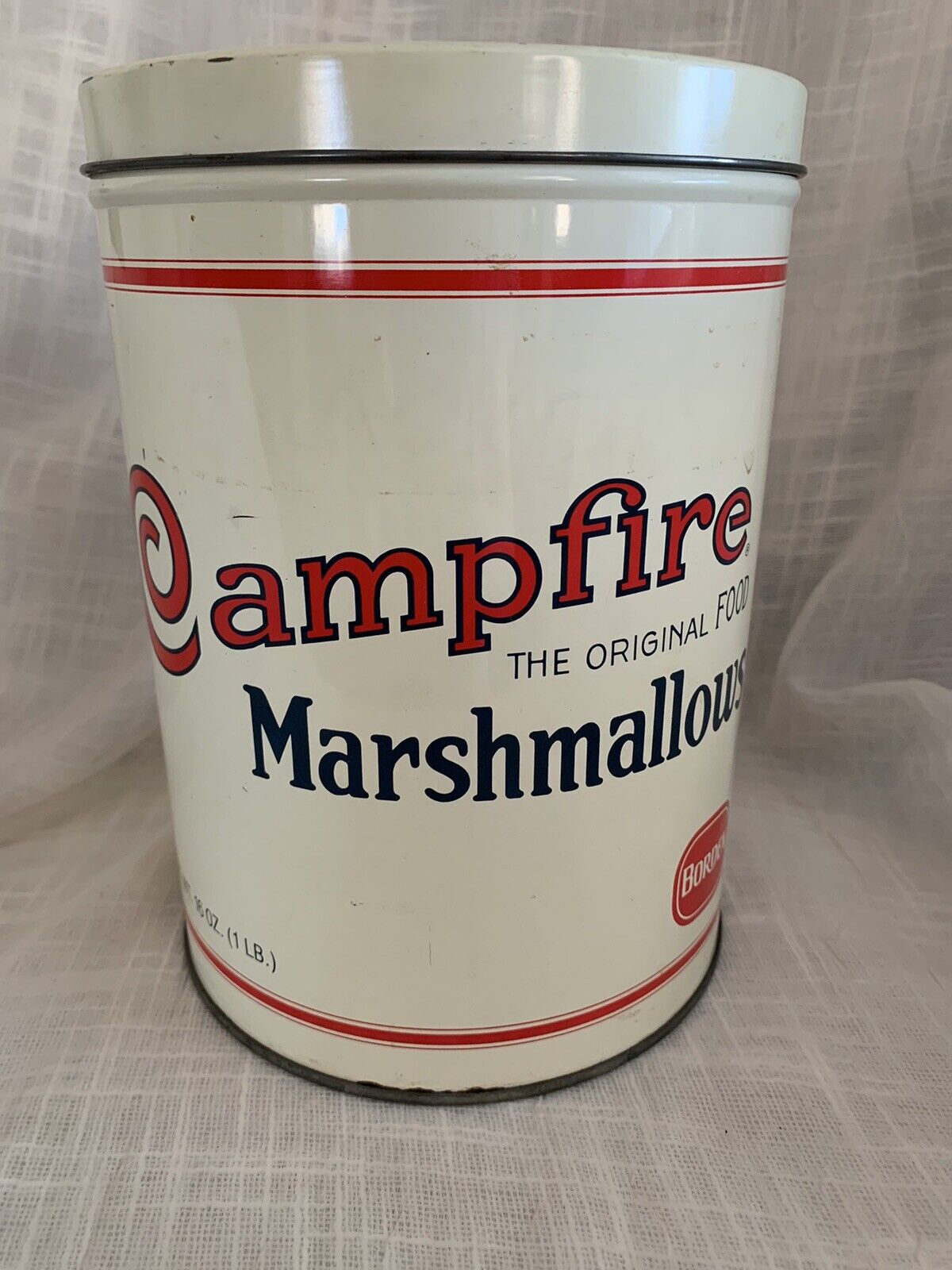 Vintage: Borden Campfire Marshmallow 16oz./1lb. Tin