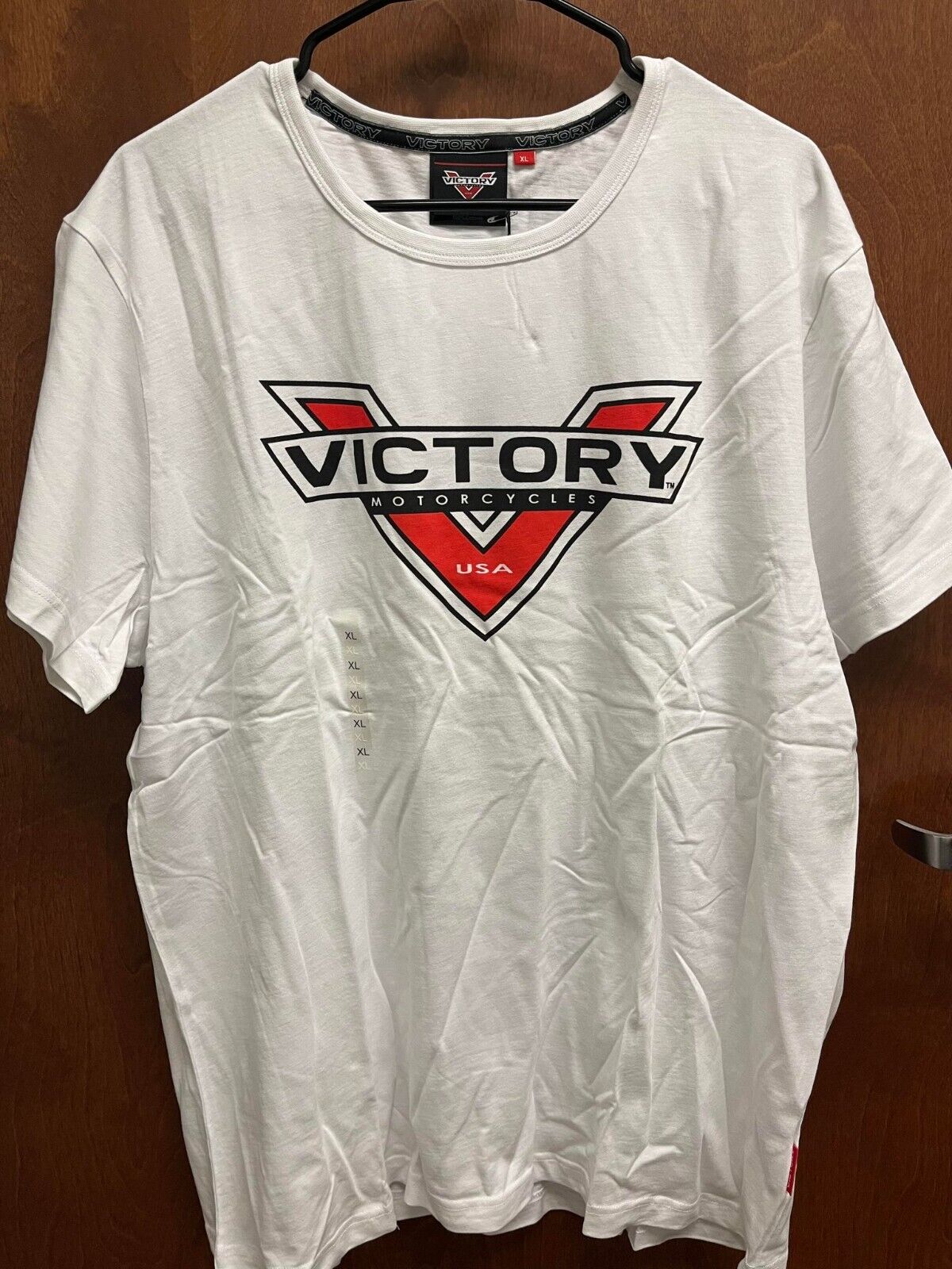 New Victory American Motorcycle Logo Men's Cotton T-Shirt Size S-3XL Buy 3 Get 1