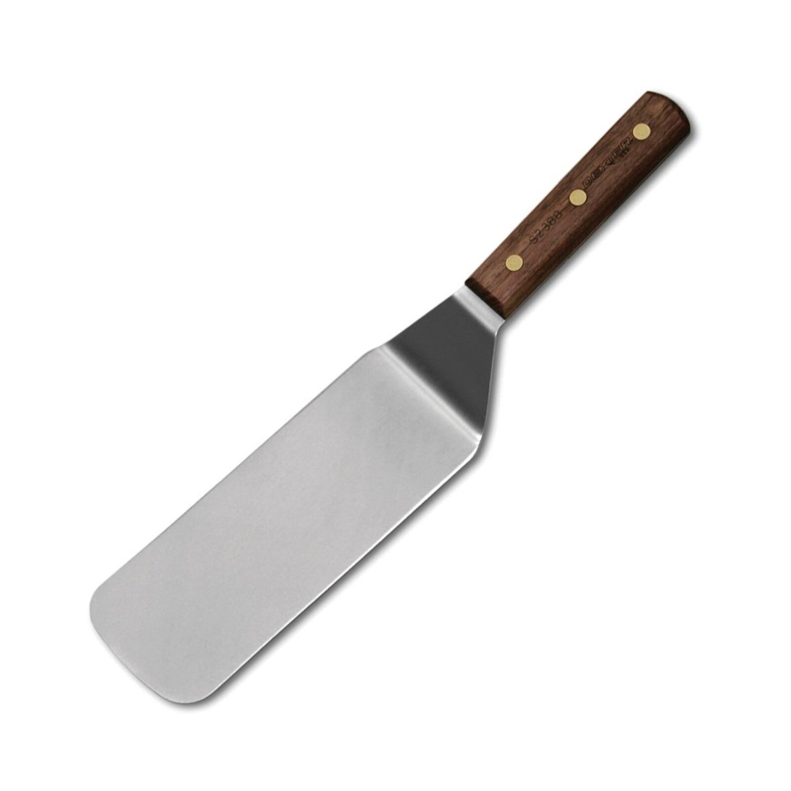 HIC Kitchen Dexter-Russell Burger Turner, Stainless Steel with Walnut Handle,...