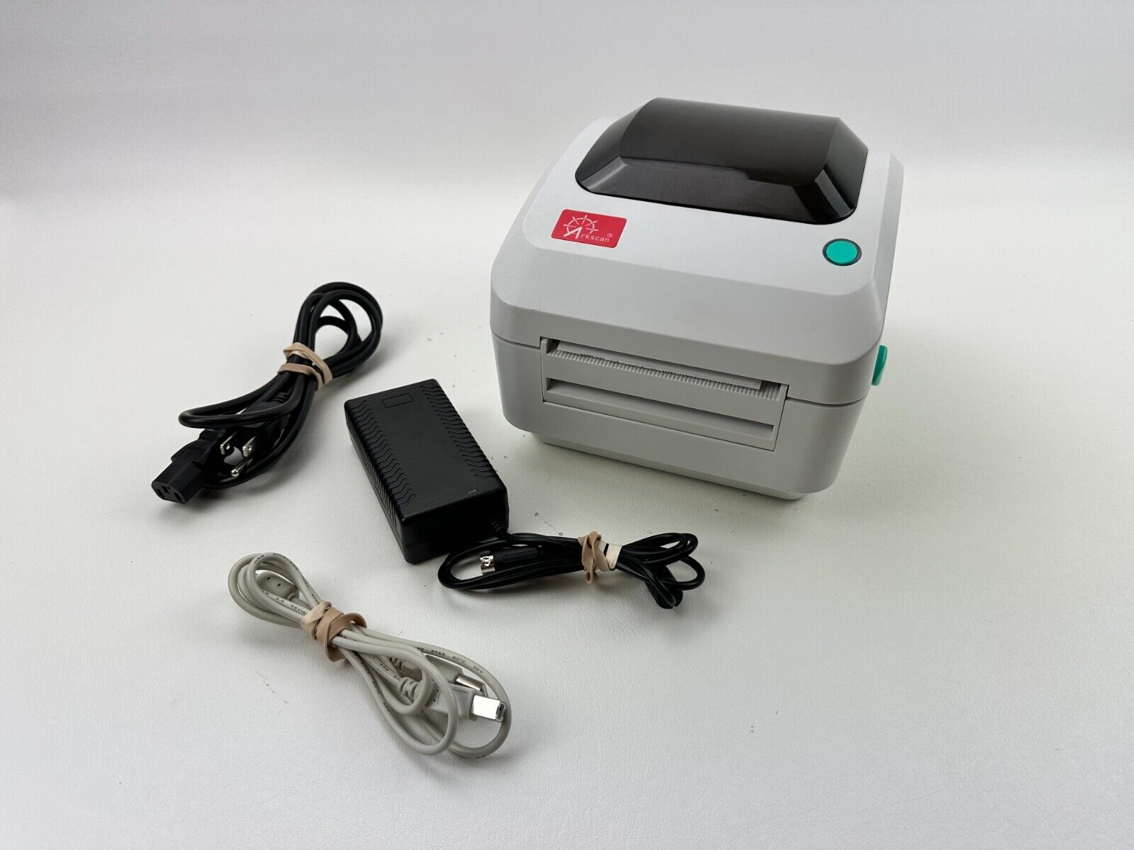 Arkscan 2054A-USB Thermal Label Printer Postage Shipping W/ Cords Tested