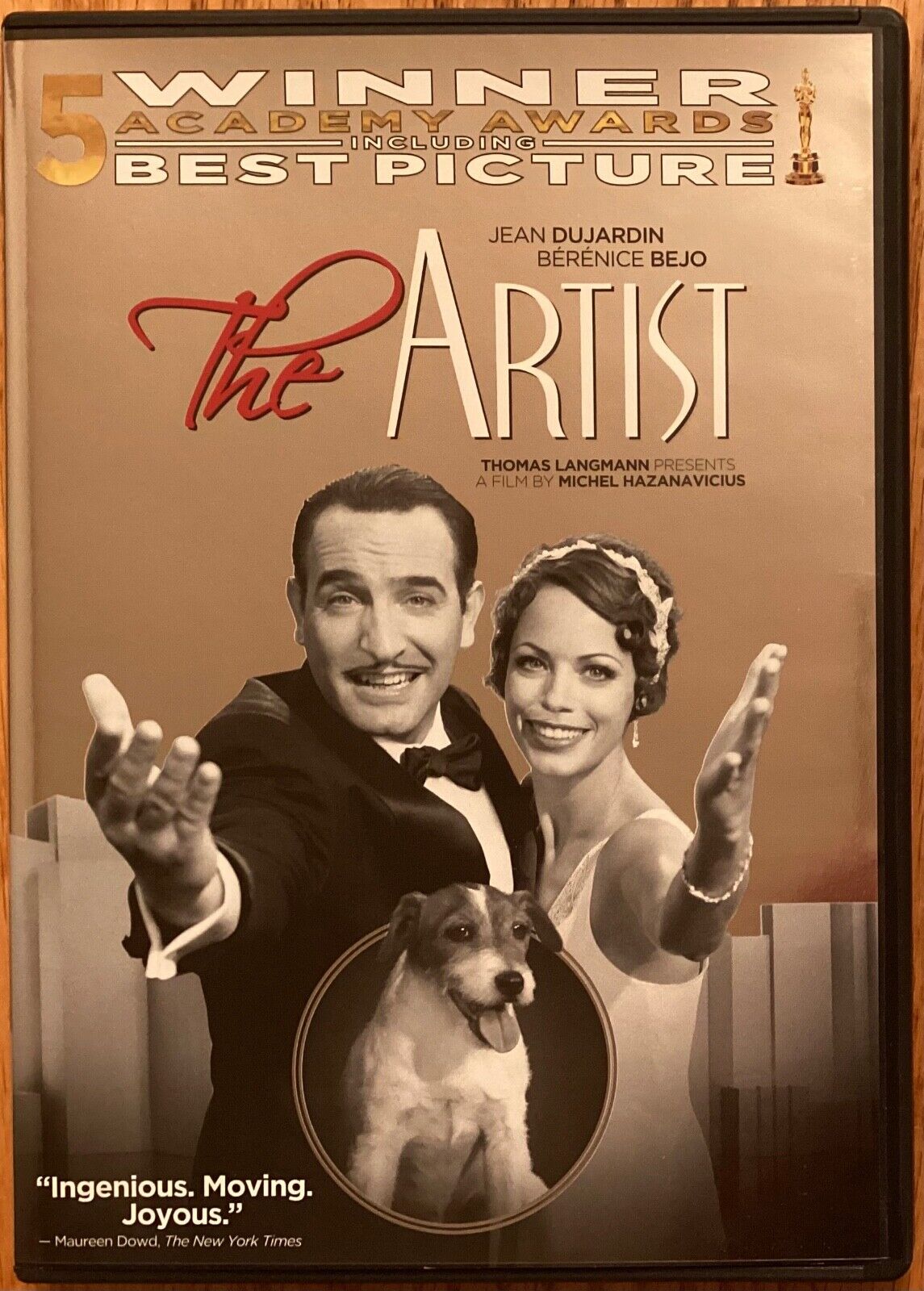 “The Artist” DVD w/ Jean Dujardin, Berenice Bejo, Penelope Ann Miller