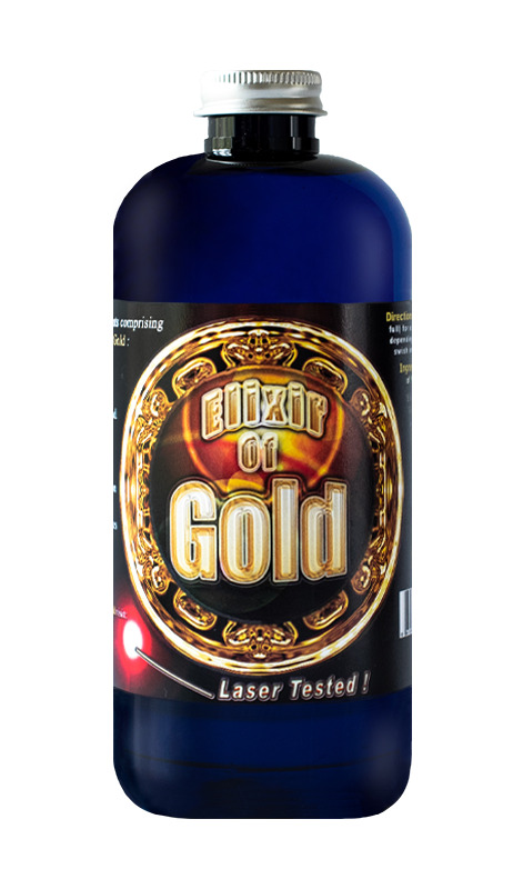 Bioactive Colloidal Gold 8 oz. 240 PPM by Silver Mtn Minerals. 