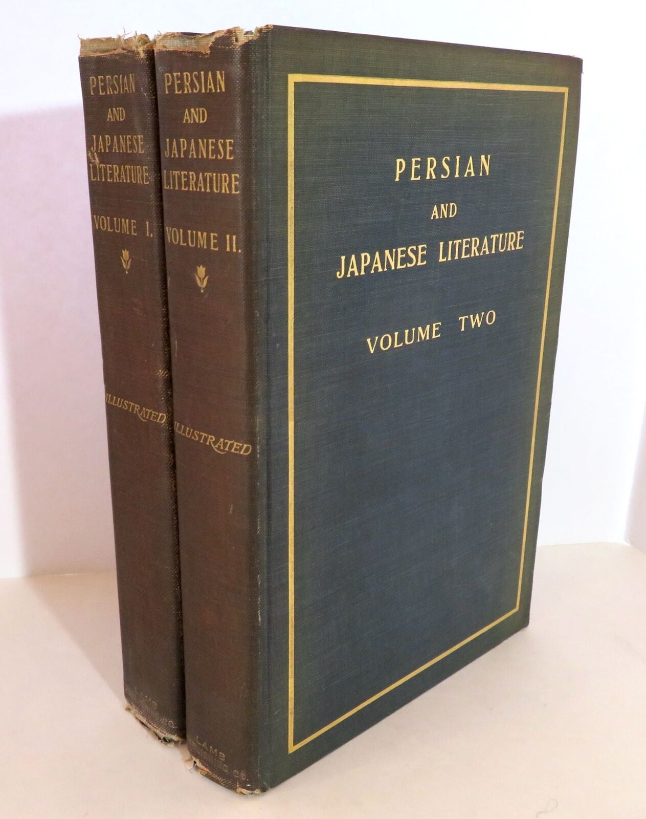 Richard J H Gottheil / Persian and Japanese Literature Two Volume Set 1900