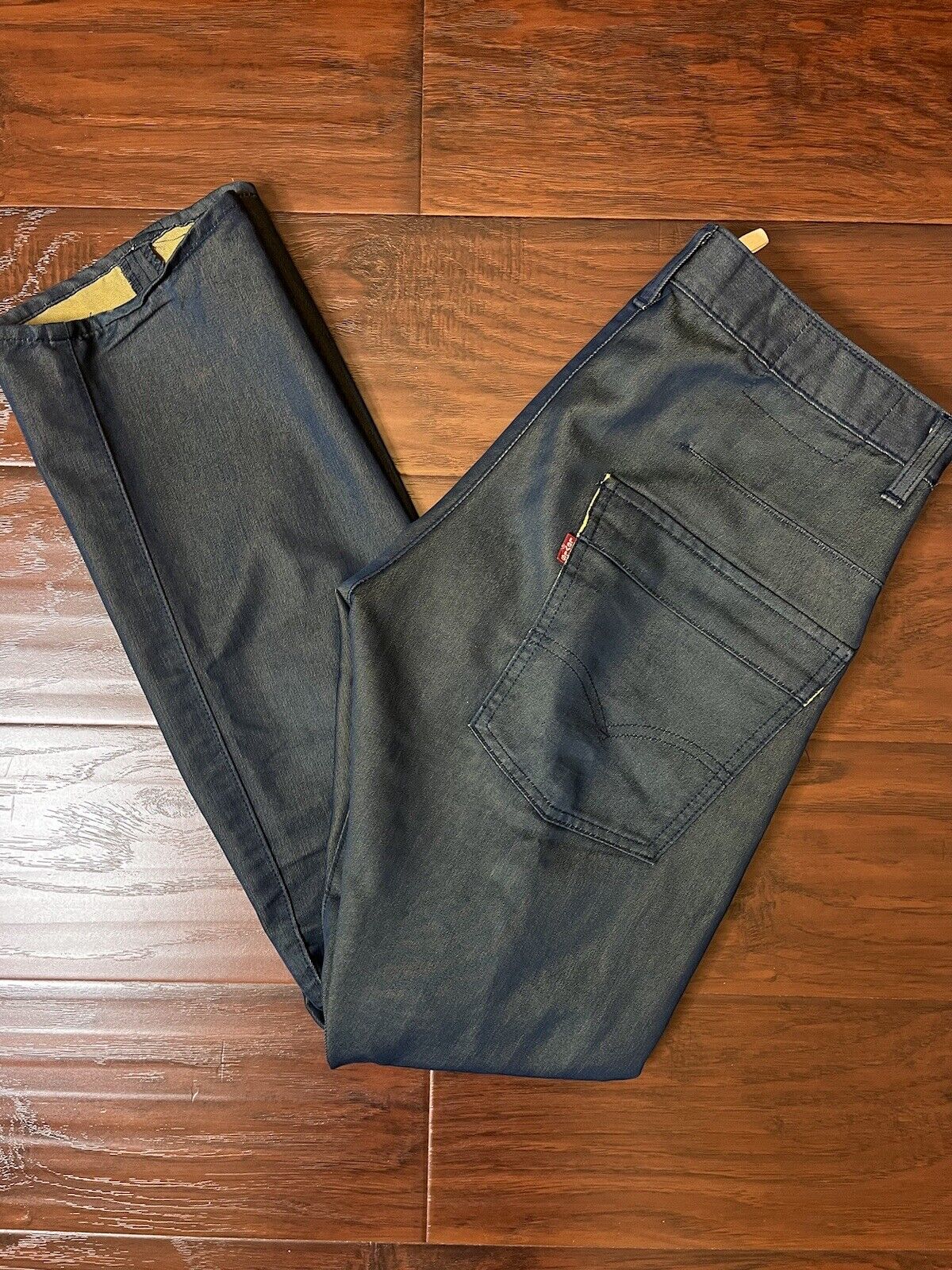 Rare Levi’s Engineered Tight Vintage Y2K 3D Jeans Blue Denim 30x30