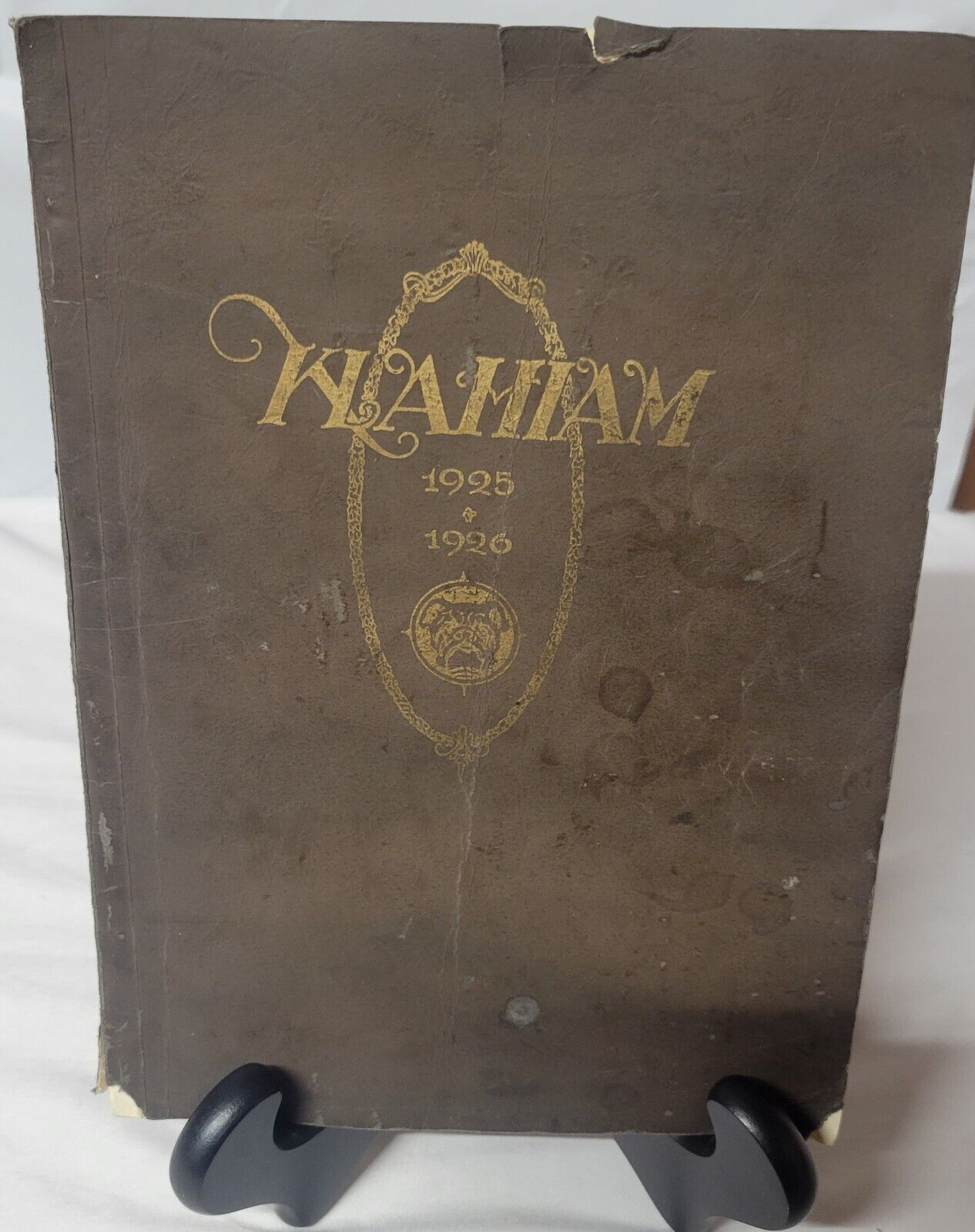 Antique 1925 And 1926 Klahiam School Year Book Soft Cover,Sleeved, Tight Binding