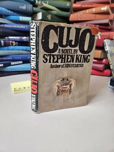 Cujo Stephen King 1981 Hardcover    E-A-3-37