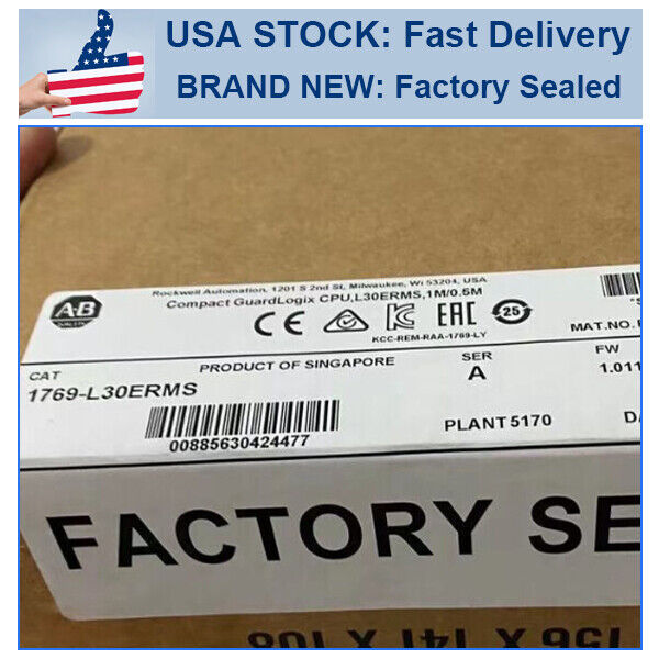 1769-L30ERMS NEW AB Factory Sealed Surplus 1769L30ERMS 