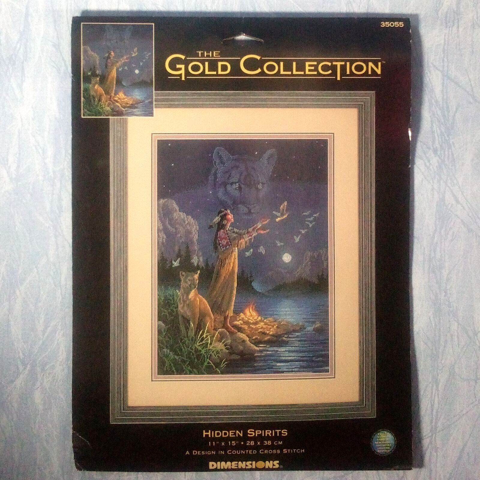 Dimensions Gold Collection Counted Cross Stitch Kit - #35055 Hidden Spirits