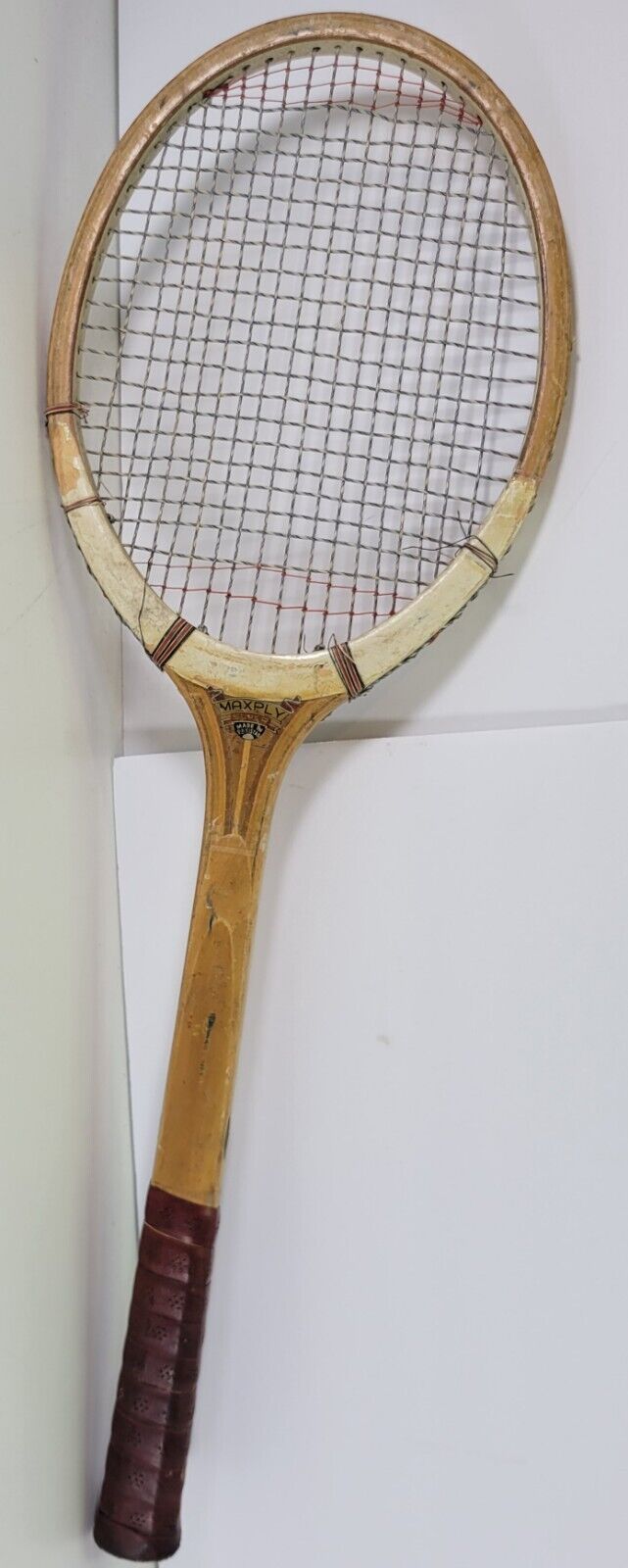 Vintage Maxply Super Racquet Handmade Fine Woods Tennis Pakistan 