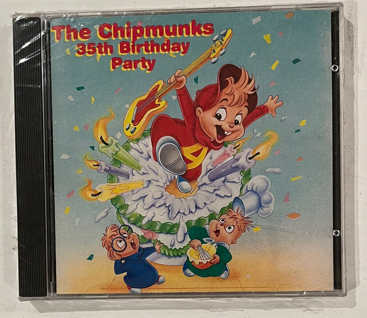 The Chipmunks 35th Birthday Party CD New In Sealed Package Rare
