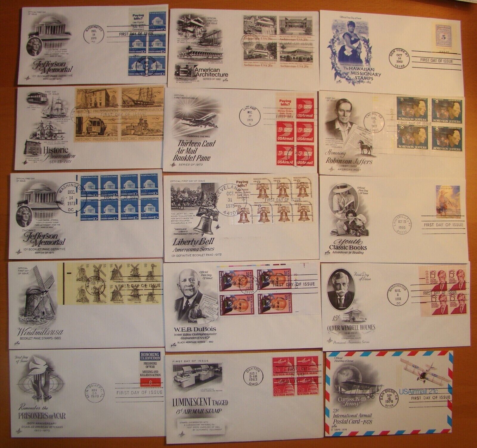 Old U.S. First Day Cover Lot (20 Diff.) + Bonus