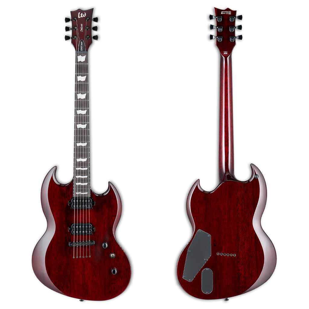 ESP LTD Viper-1000 All Mahogany Electric Guitar - See Thru Black Cherry