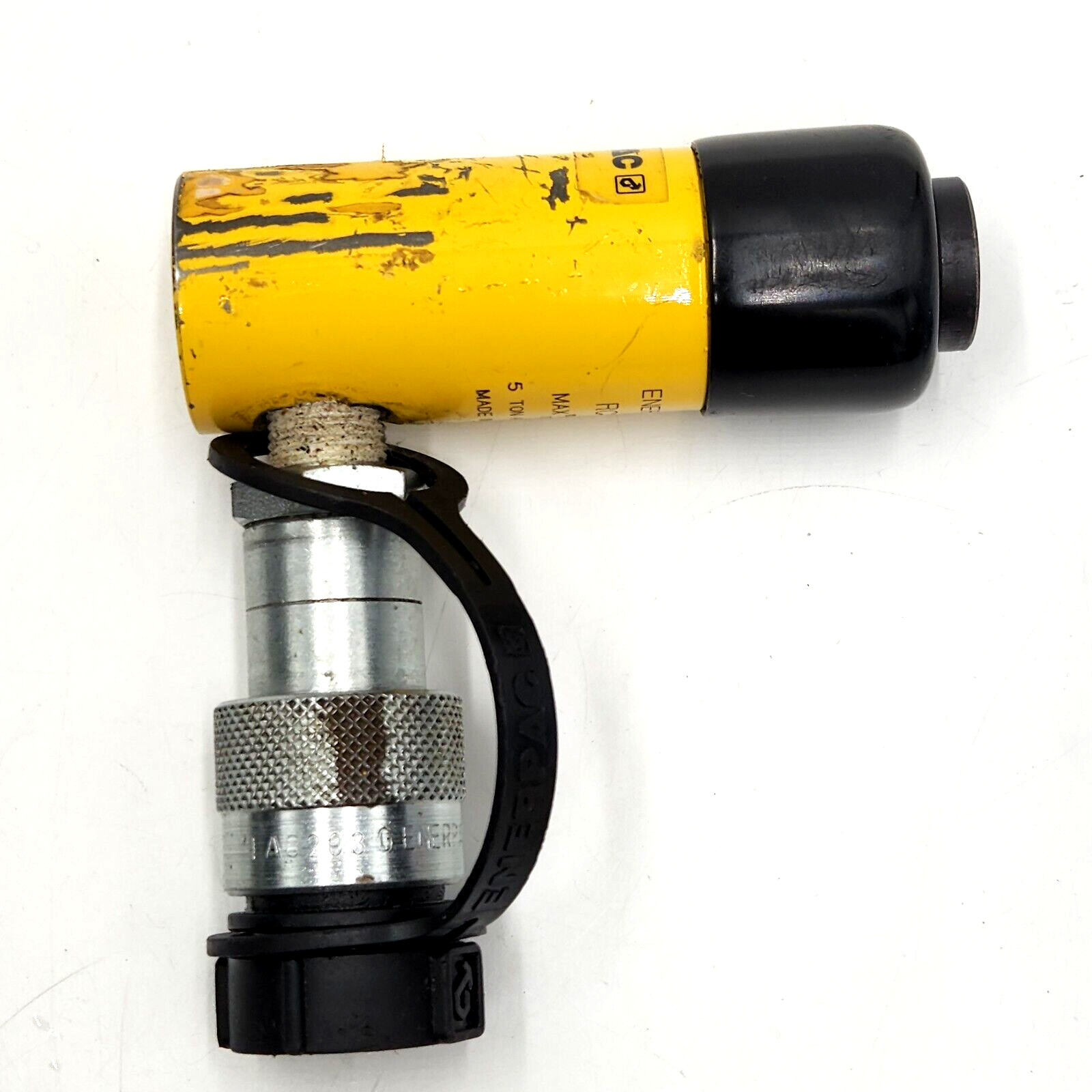 Enerpac RC51 A1303c 5Ton 700 Bar  10000 PSI Yellow & Black Hydraulic Cylinder