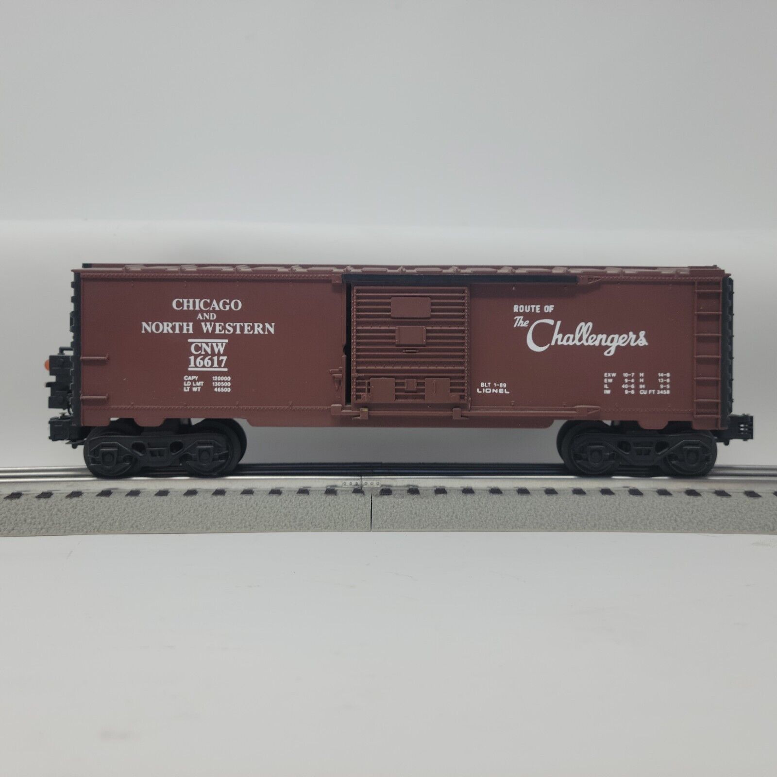 Lionel 6-16617 O Gauge Chicago & Northwestern Boxcar with ETD EX/Box
