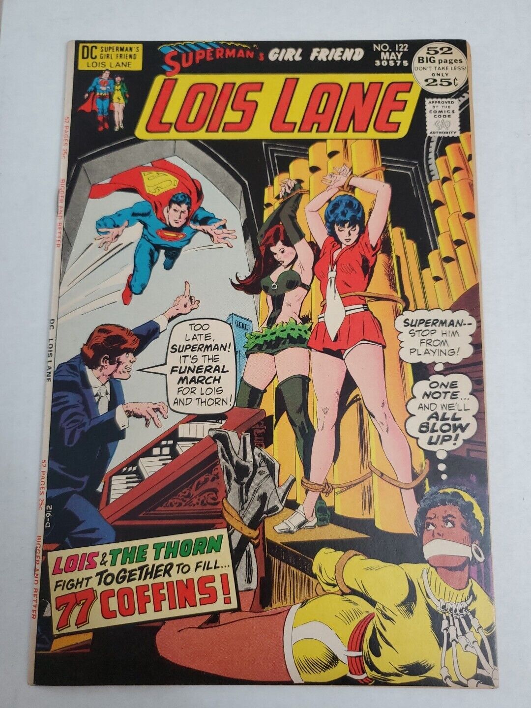 Superman's Girlfriend Lois Lane #122 NM Featuring The Thorn