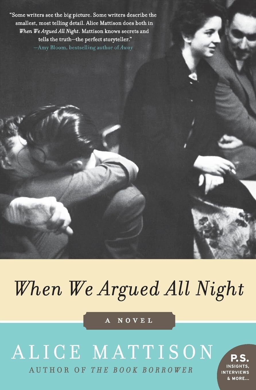 Alice Mattison When We Argued All Night (Paperback)