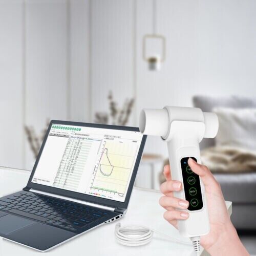 Digital Spirometer Pulmonary Function Lung Condition PC Software FVC SVC NEW