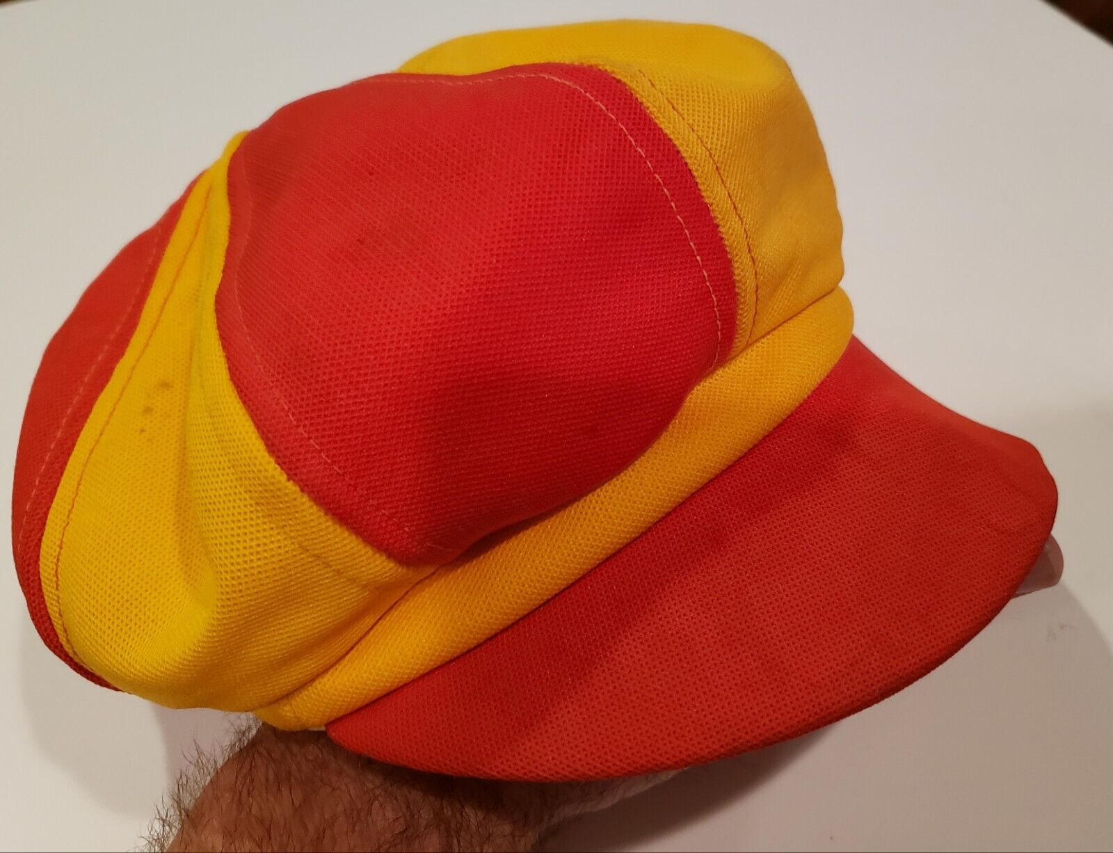 EXTREMELY RARE 1970's Era BURGER KING Employee Worker Hat  with Tag. Size Small