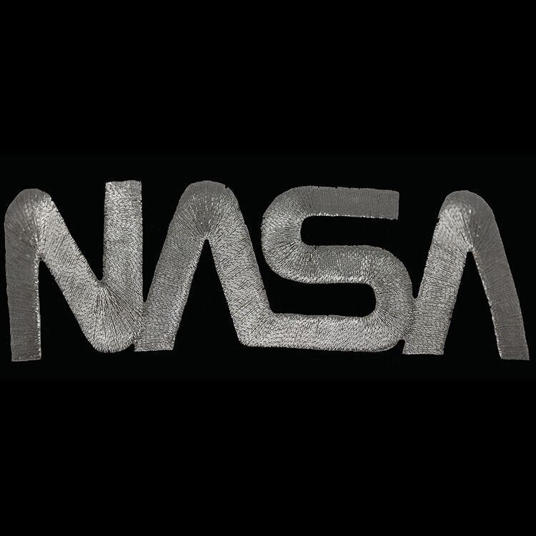 NASA Worm Laser Emblem Patch - 1-3/4\