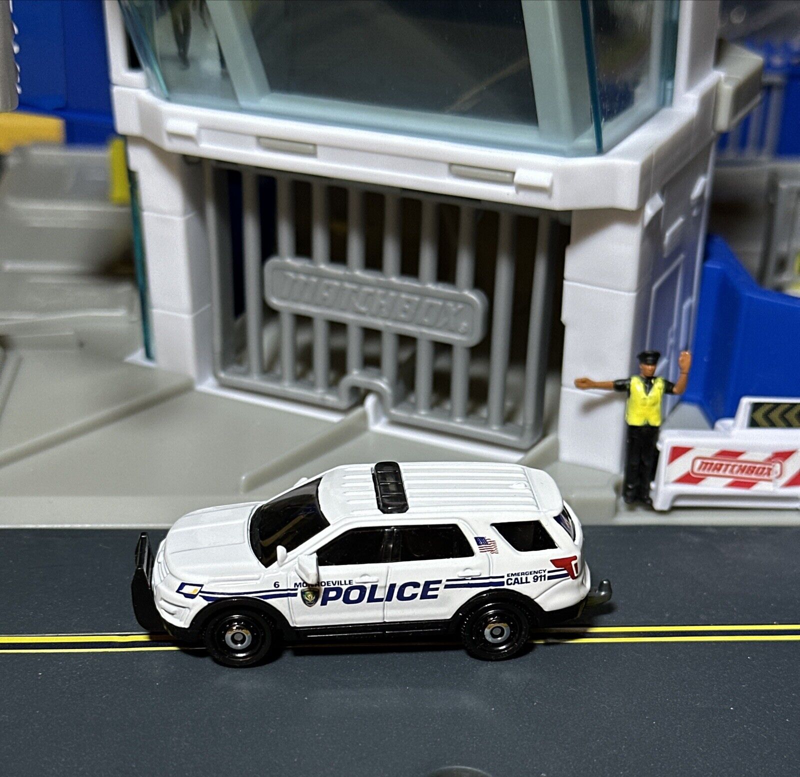 2022 Matchbox 2016 Ford Interceptor Utility Monroeville Police Pennsylvania