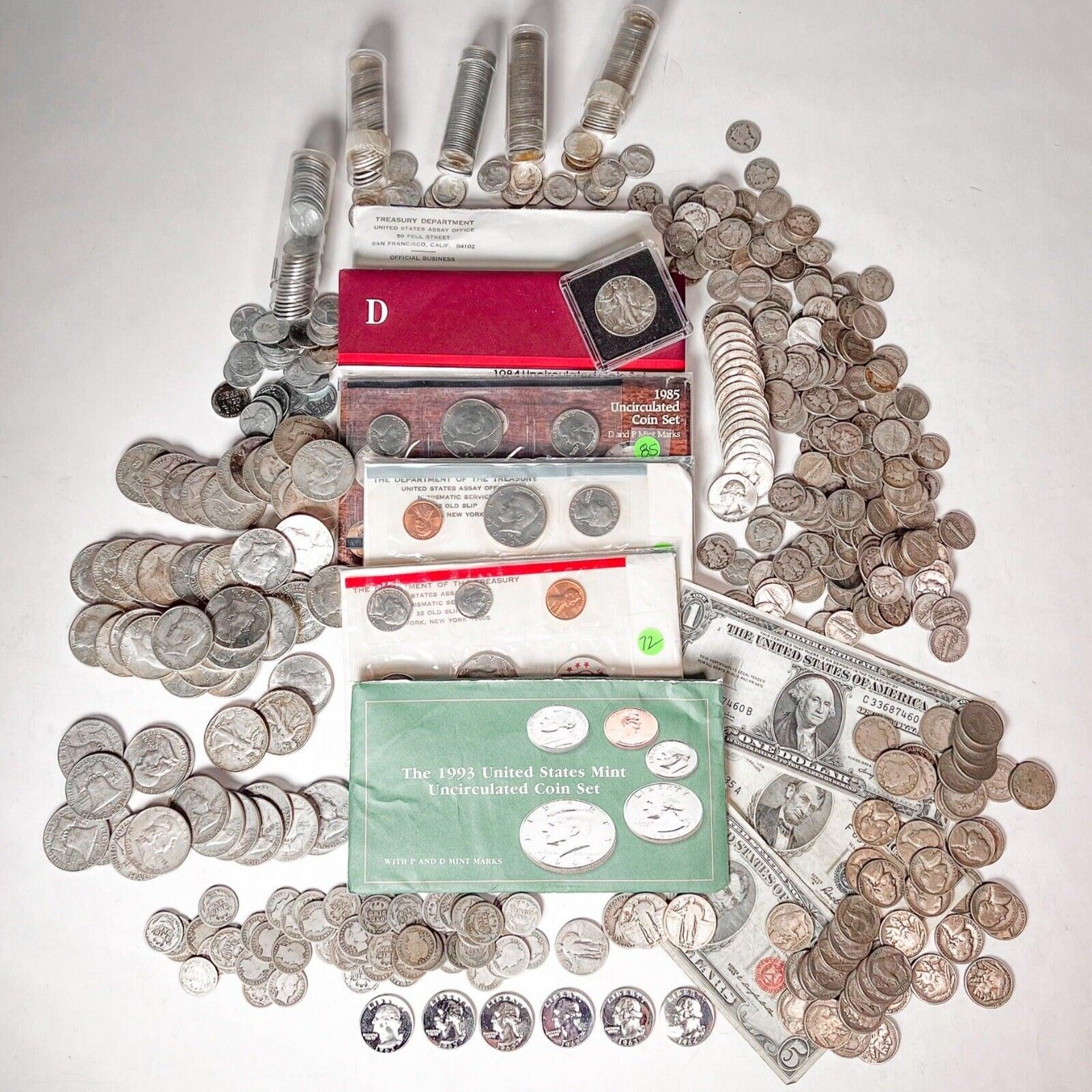 Mint Set U.S COIN MIXED LOT | Vintage Coin ESTATE SALE LIQUIDATION | Silver Coin