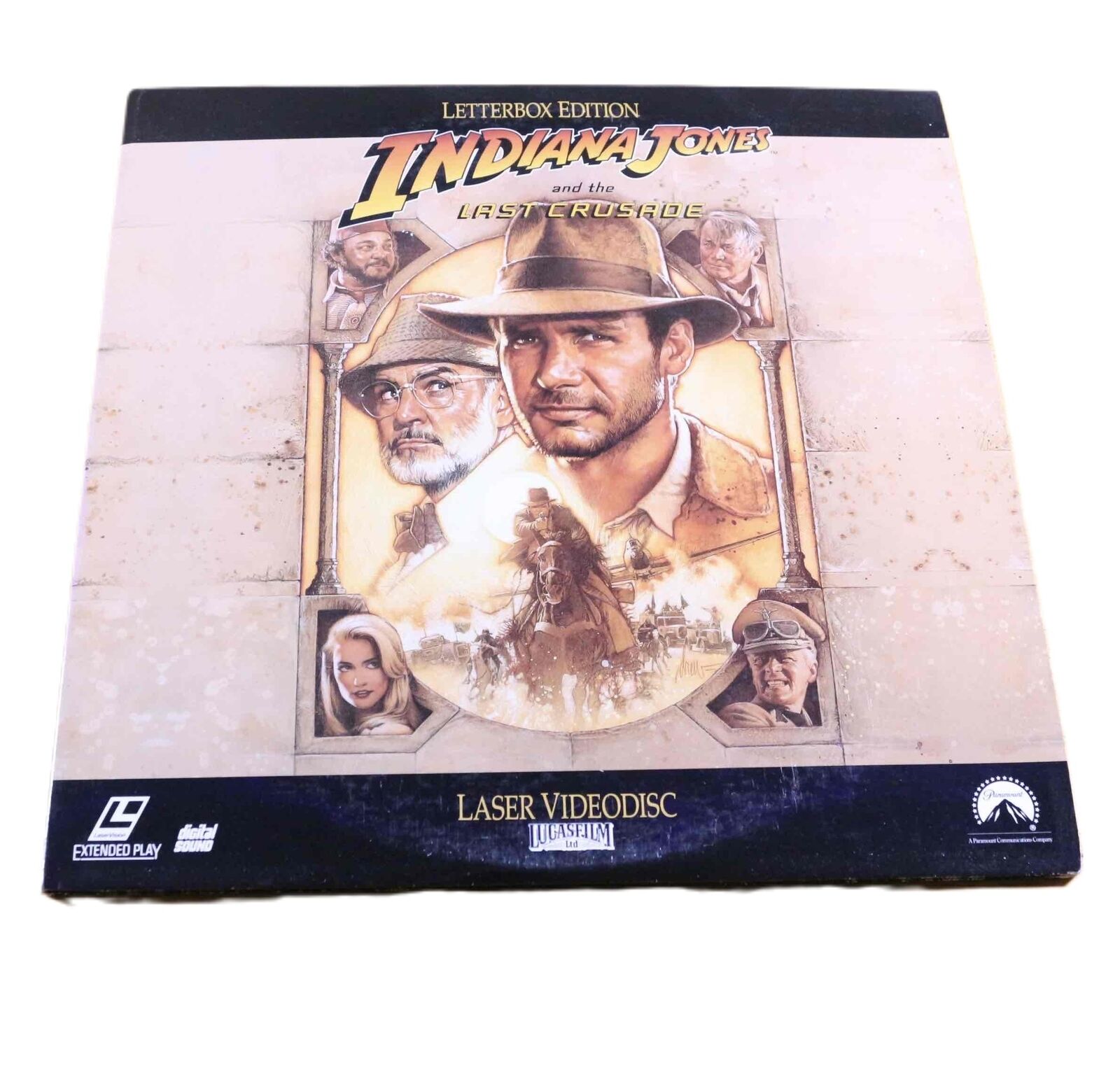 Paramount Widescreen Edition Indiana Jones Last Crusade Film DVD
