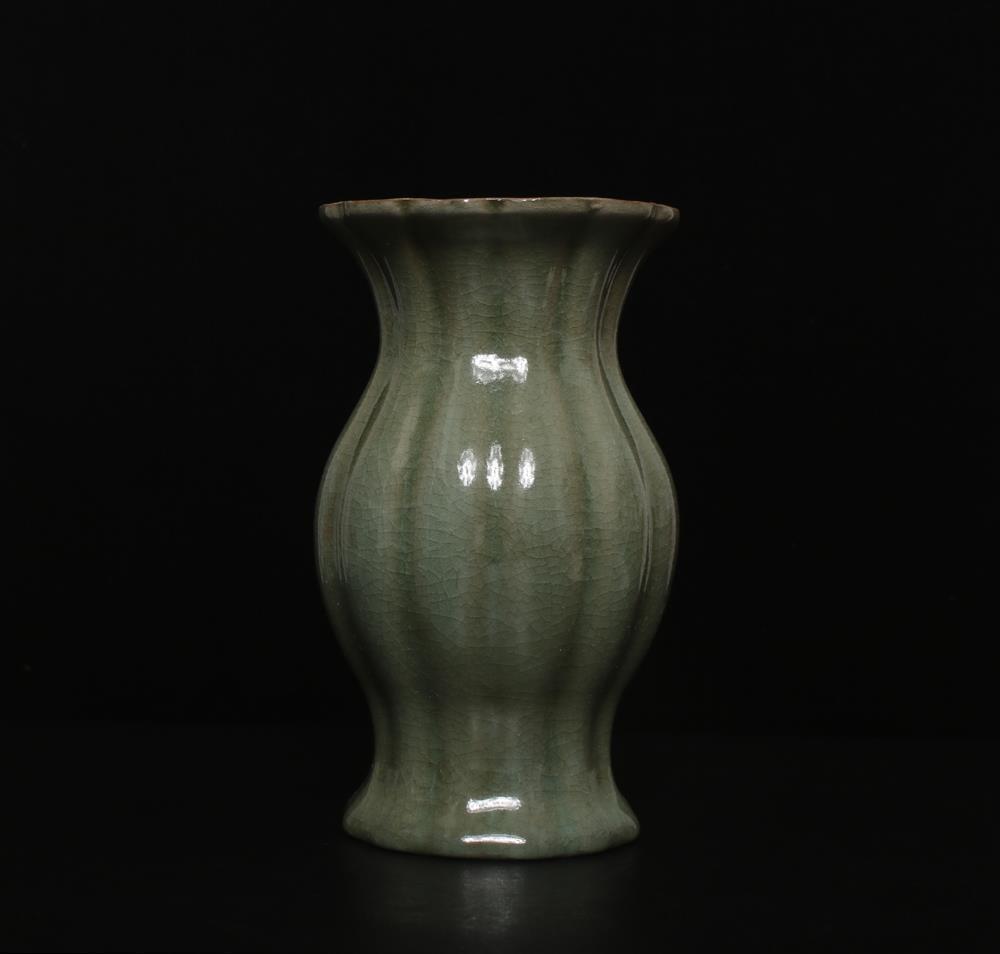 Old Fine Chinese Ru Yao Ru Kiln Flower Vase