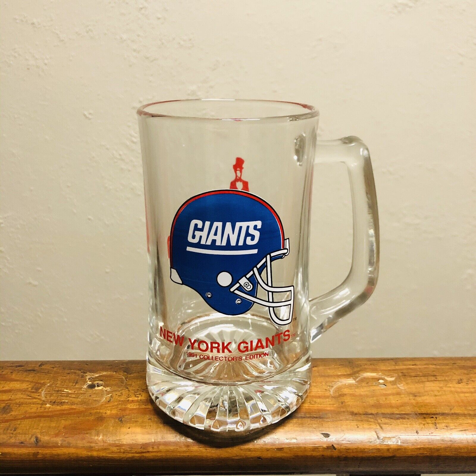 New York Giants Slim Jim 1991 Collector’s Edition Vintage Beer Stein Mug