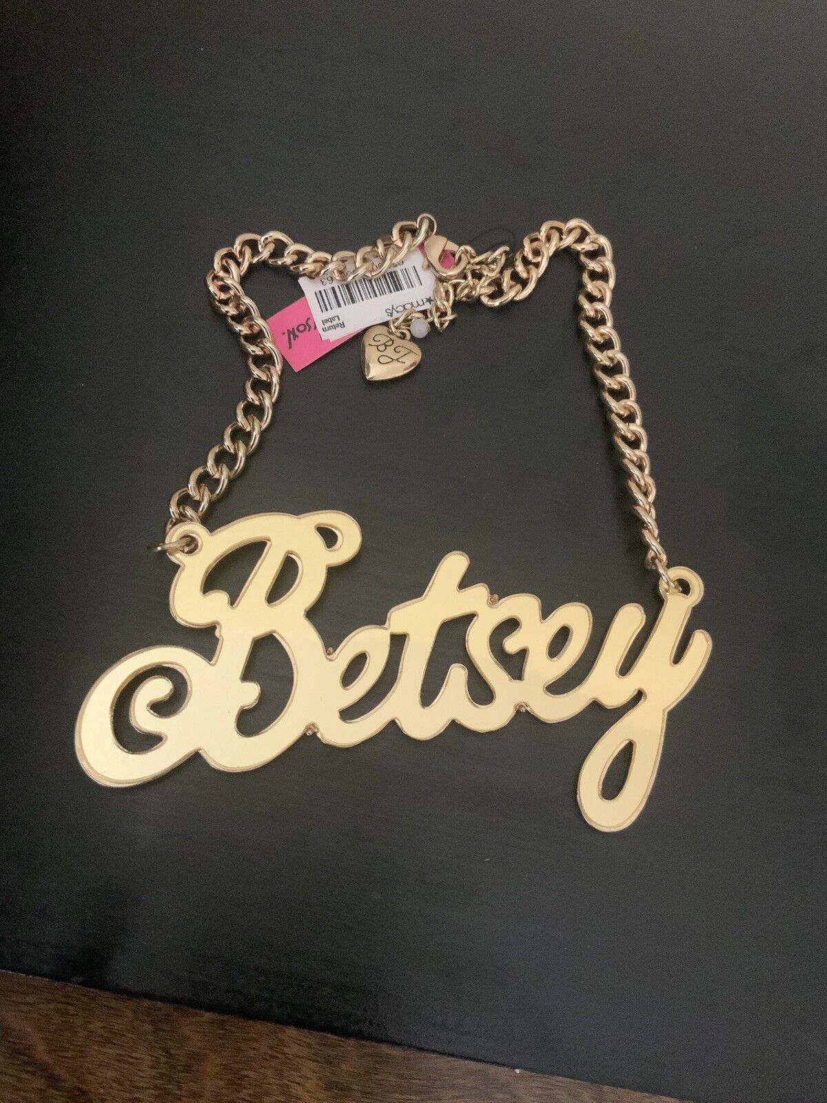 Betsey Johnson BETSEY Statement Necklace Extremely Rare - 12
