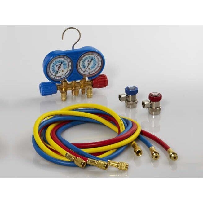CPS Products AM134BUQ 134A Manifold Gauge Set with Protective Boot